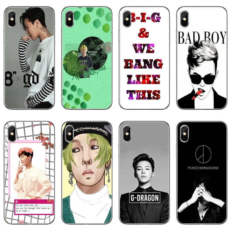 G DRAGON BIGBANG GD для Samsung Galaxy A10 A30 A40 A50 A60 A70 A6s A8 A9s J4 J6 Prime Plus 2018 чехол|Бамперы| |