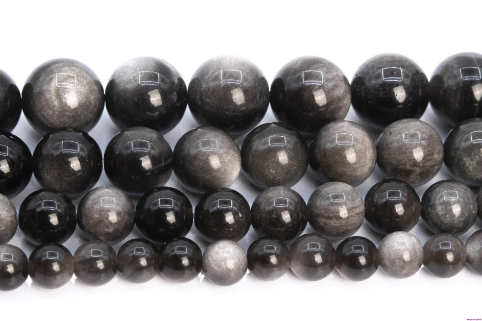 Круглые Бусины Из Натурального серебра 6/8/10/12 мм|Ювелирная фурнитура и