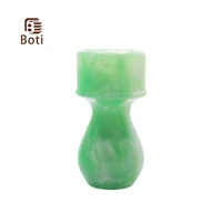 boti brush kit pour barbe green jade resin handle mens beard care tools professional shaving equipment