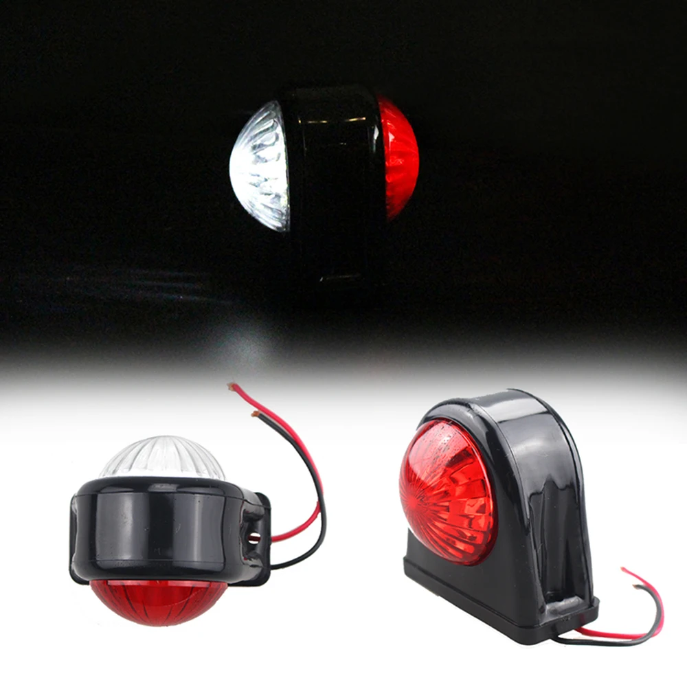 2 шт. 12 В резиновый контур для грузовика прицепа автофургона боковой маркер