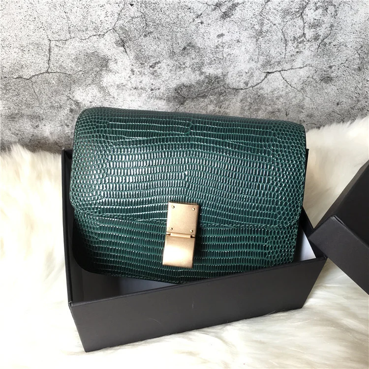 

New women's bag with lizard pattern