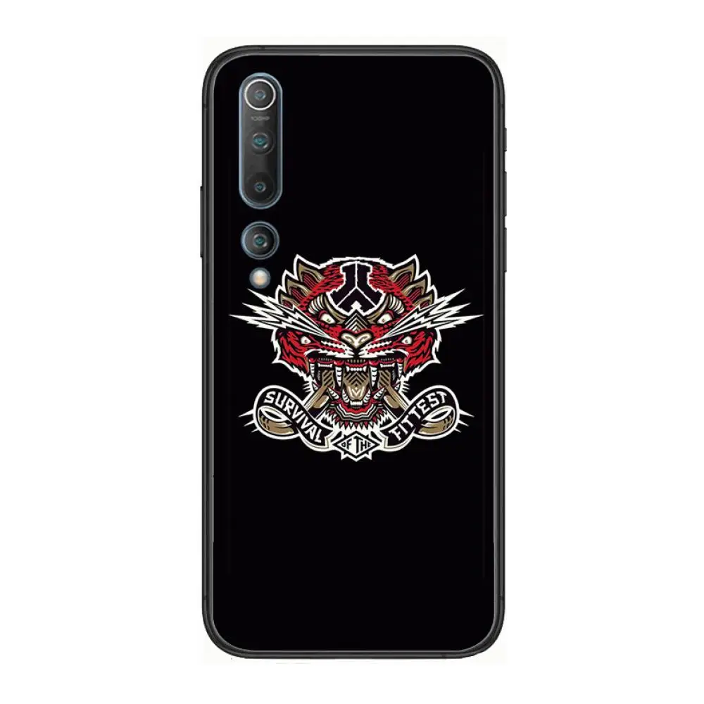 

Defqon 1 Music Festival Phone Case For xiaomi mi11 5g 10 liti Ultra 9Pro SE 3 8 Note Anime Black Cover Silicone Back Pretty tpu