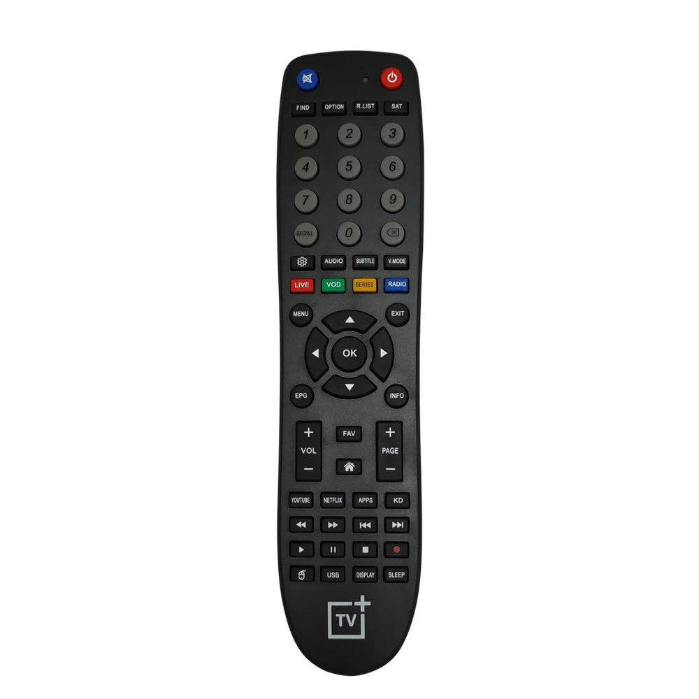 

TV+ IR Remote Control For India Dutch Belgium Greece Latino Asia Android TV Box Poland Africa Media Player