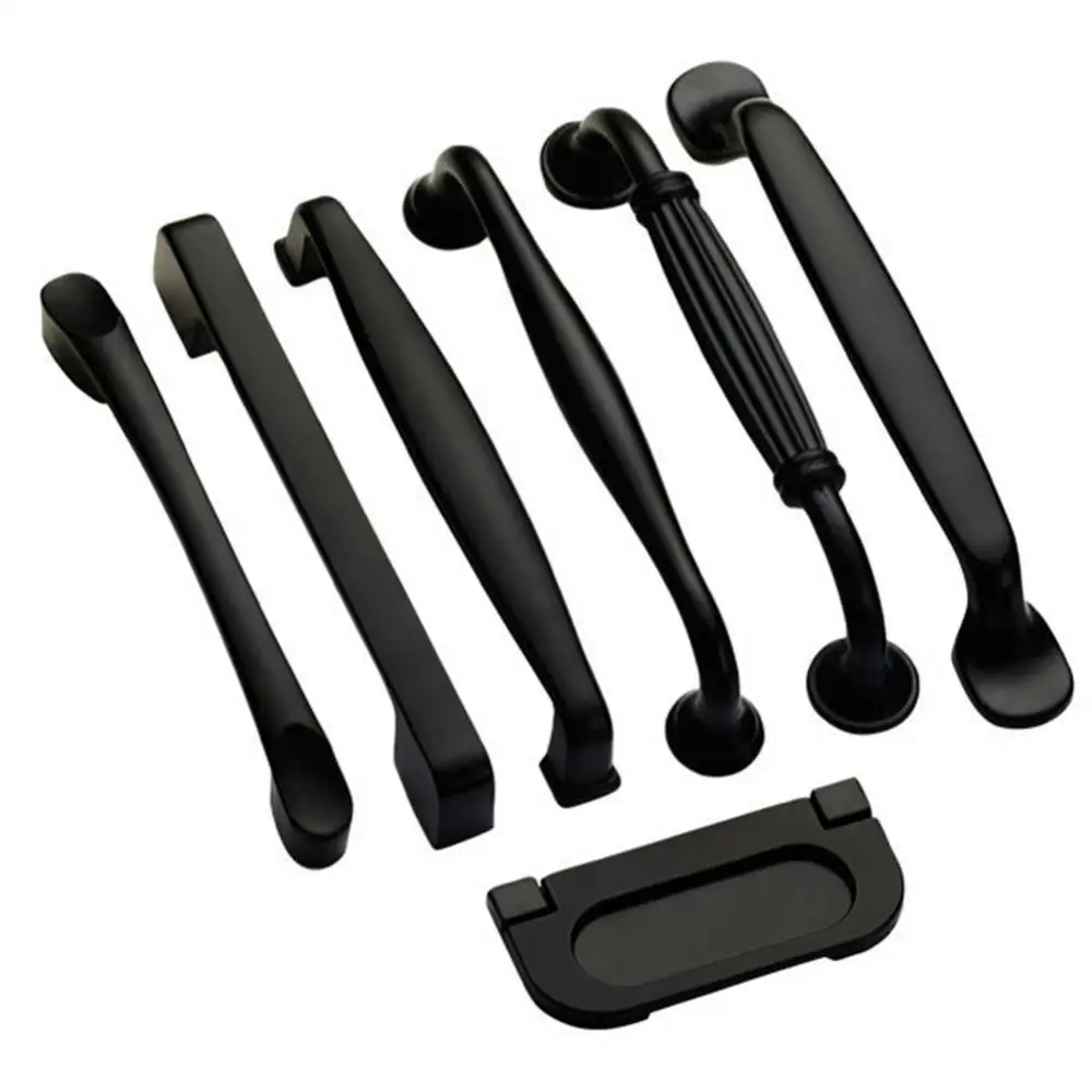 

Black Handles for Furniture Cabinet Knobs and Handles Kitchen Handles Drawer Knobs Cabinet Pulls Cupboard Handles Knobs