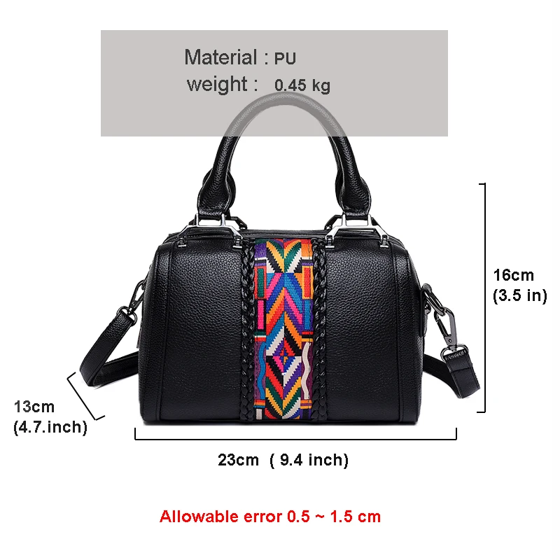 

Retro Baguette Bag Luxury Brand Pure Leather Women Handbag Designer Elegant Female Shoulder Bag Large Capacity Lady Diagonal Bag