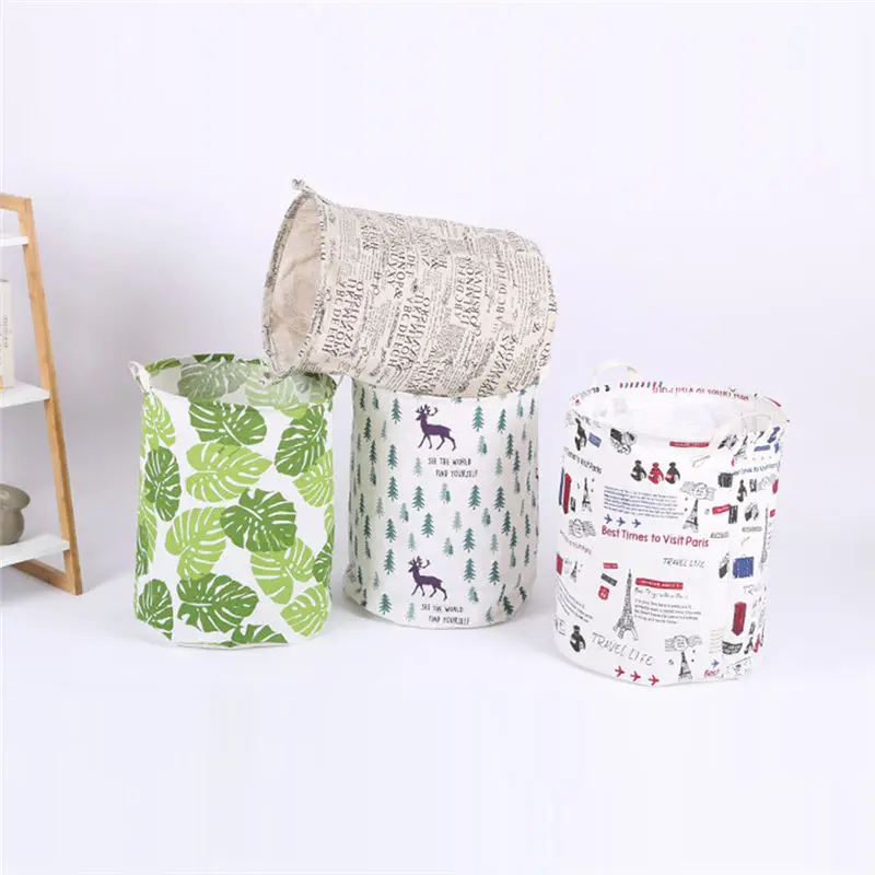 Большая водонепроницаемая Складная Прачечная Корзина ёмкость для хранения