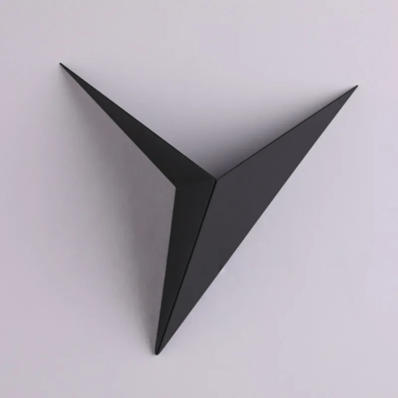 Минималистичные светодиодсветодиодный Настенные светильники треугольной формы