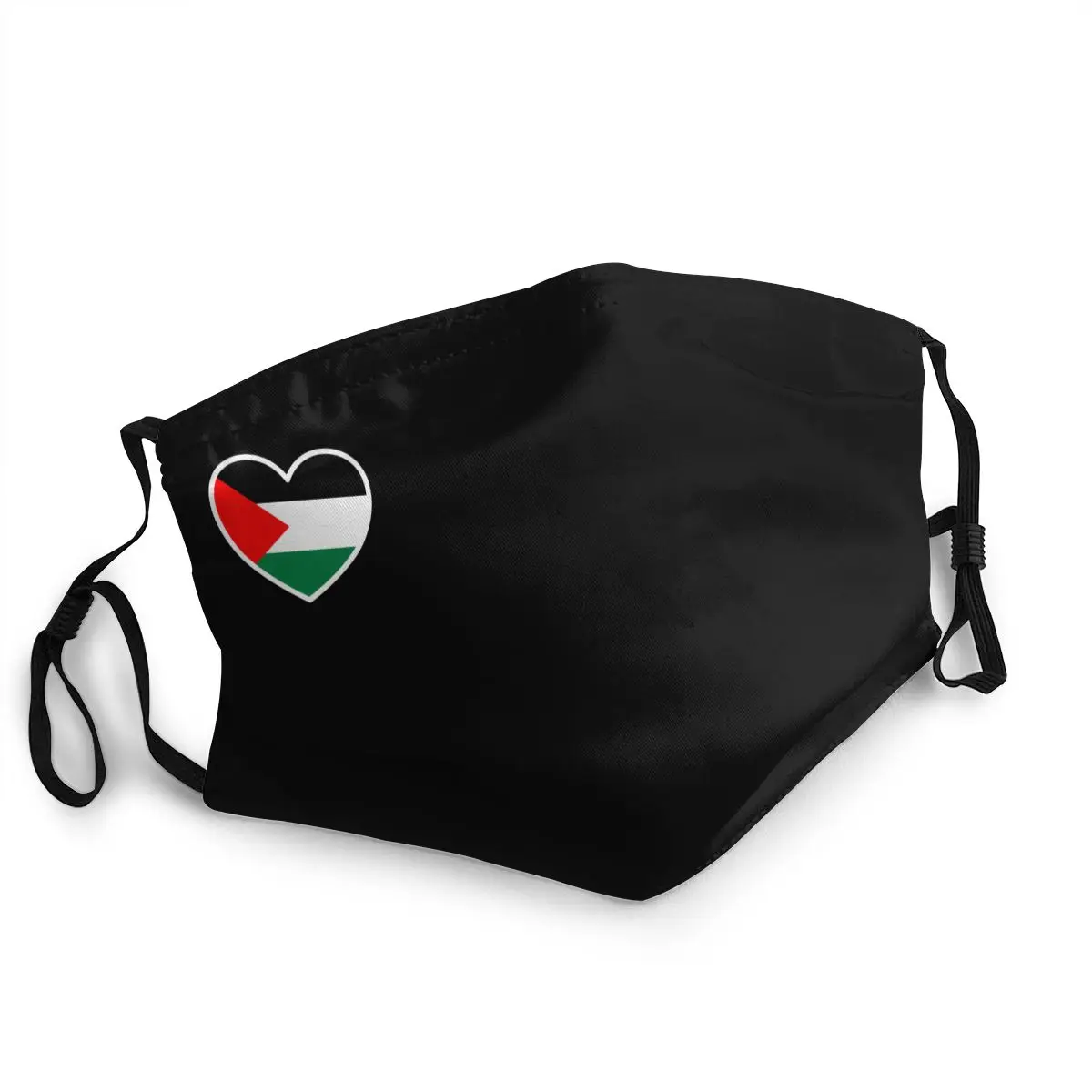 

Non-Disposable I Love Palestine Mask Save Gaza Palestinian Mask Anti Haze Dustproof Protection Cover Respirator Mouth Muffle