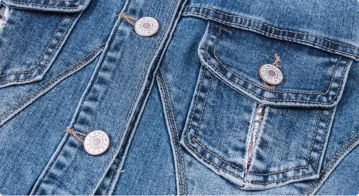 

Autumn new high quality slim denim jacket female short section long sleeve wild student denim jacket 2019