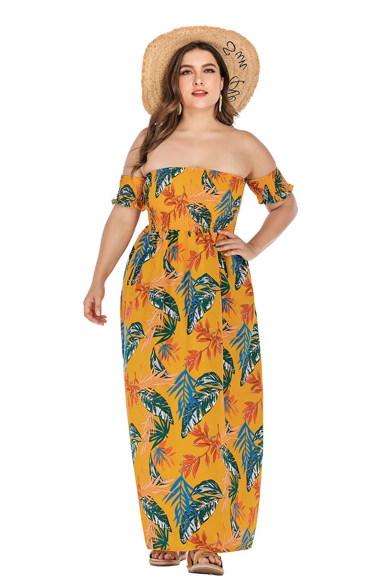 Сексуальные женские вечерние платья 2020 летние пляжные с открытыми плечами