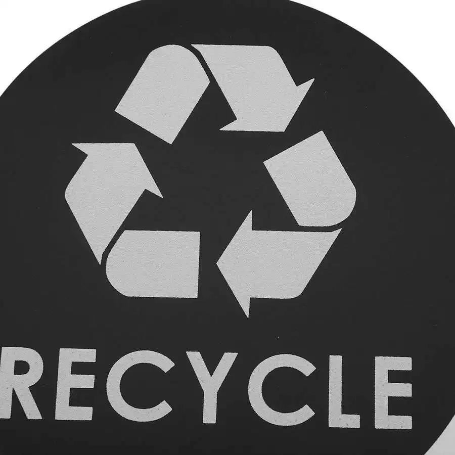 20 шт./компл. круглая перерабатываемая мусорная наклейка переводная для мусора