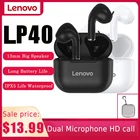 Оригинальные беспроводные наушники Lenovo LP40 TWS Bluetooth гарнитура 5,0 стерео сенсорное управление HD звонки Siri водонепроницаемые VS Lenovo LP2