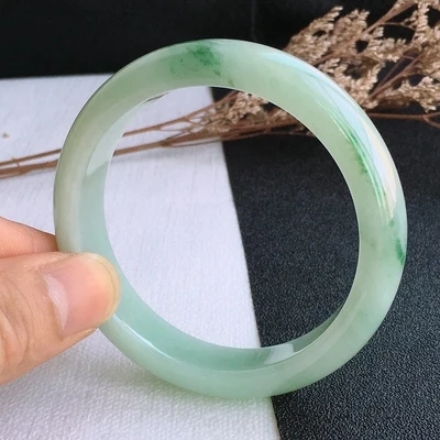 

Ювелирные изделия Zheru, браслет из натурального бирманского светильник нефрита 54 мм-64 мм, Элегантные украшения принцессы, лучший подарок