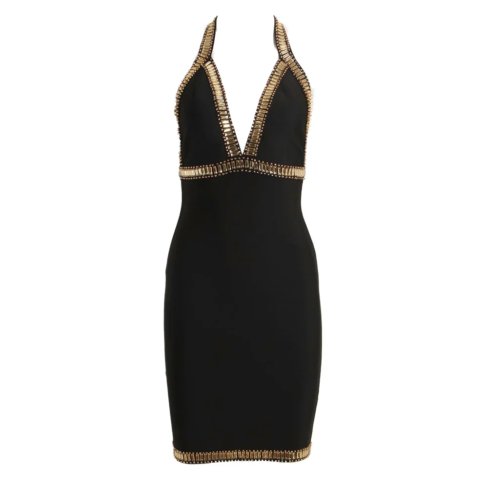 Летние новые женские платья женская одежда Бандажное платье элегантная