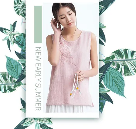 Spot supply sand wash vertical bamboo - like hemp fabric dress condole belt shirt short sleeve bubble | Дом и сад