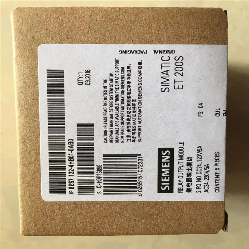 Stock Original Siemens PLC Module 6ES7132-4HB01-0AB0 6ES7 132-4HB01-0AB0 6ES7132-4HB01-OABO