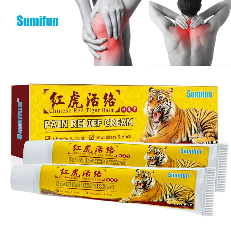 

Мазь Sumifun Tiger бальзам для облегчения боли для суставов и отеков, обезболивающий крем для лечения ревматоидного артрита, колена, болей в спине...