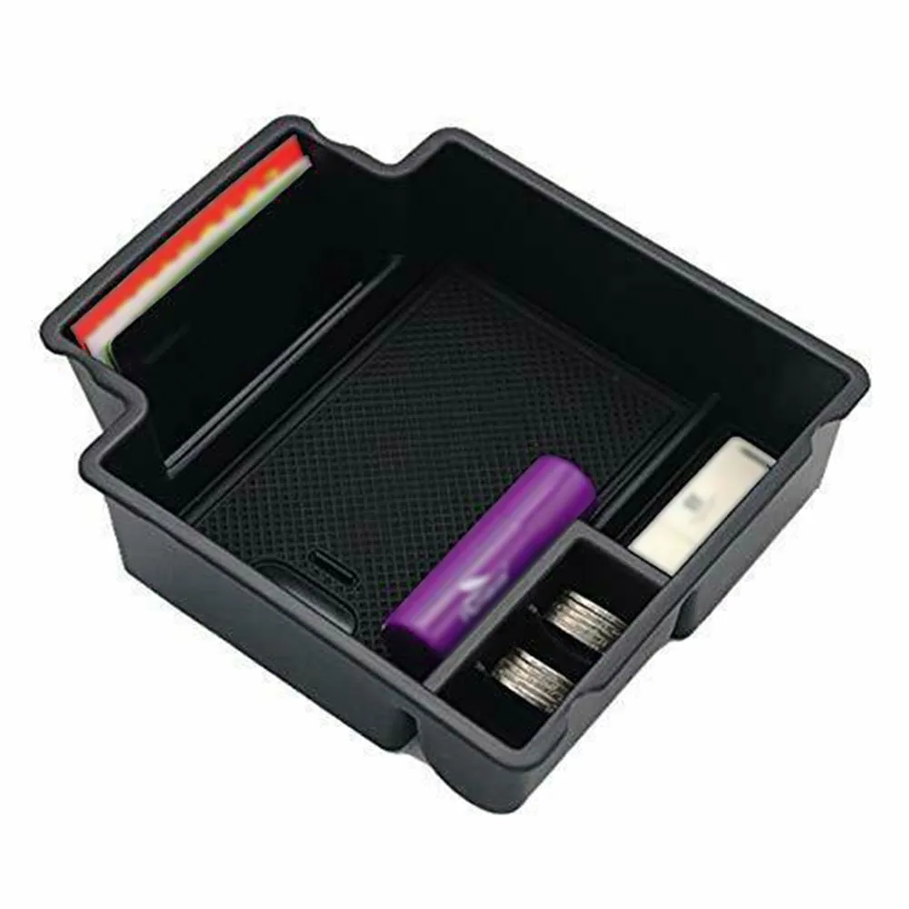 

Center Console Car Storage Box Organizer For Porsche Macan 2017 2018 Replacement Black