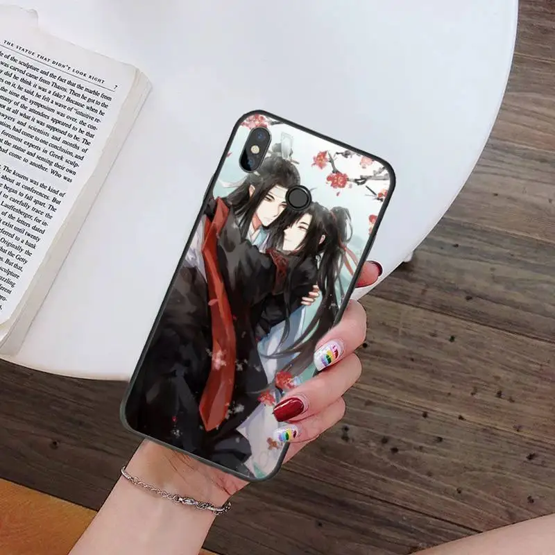 

mo dao zu shi aesthetic anime Phone Case For Xiaomi Redmi 7 9t 9se k20 mi8 max3 lite 9 note 8 9s 10 pro Soft Shell Cover Funda