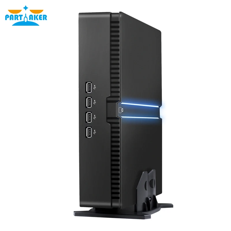Мини-ПК 4K игровой компьютер с Intel I9-9900KF i7-9700KF i5 9600KF GTX 1060 GDDR5 Восьмиядерный 2 * DDR4 Windows