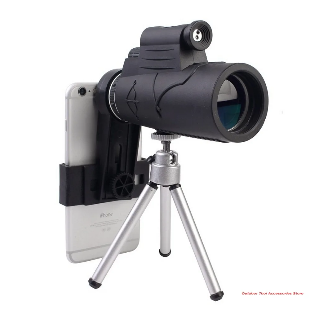 

50x60 Ultra HD Telescope Monoculars Night Vision With Tripod For Outdoor Camping Hunting