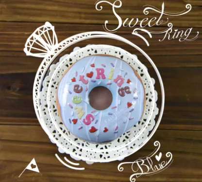 Креативные пончики жестяная коробка для шоколада Континентальная Свадебная