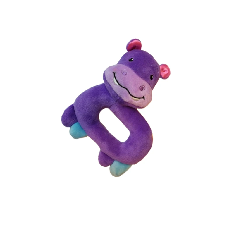 

Cute Baby Rattle Toys Plush Baby Cartoon Bed Toys for baby toys 0-12 months Educational baby Mobile Toy Animal Hand Bells