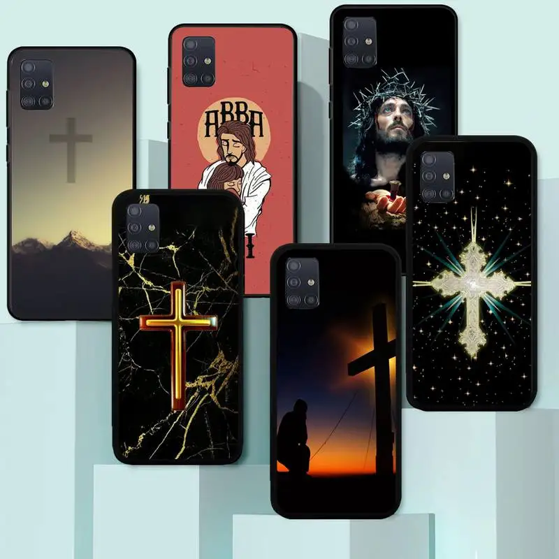 

Faith Christian Religious Jesus faith Phone Case for Samsung A20 A10 A50 A51 A52 A70 A750 A720 A530 2018 Lite Cover Fundas