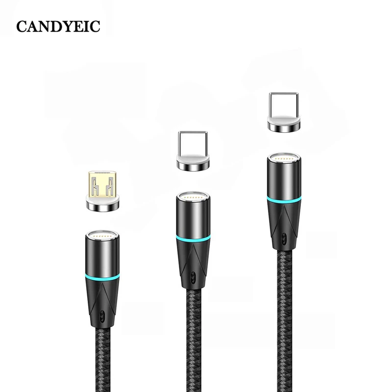 

CANDYEIC, зарядное устройство для мобильного телефона, магнитный кабель для Samsung Galaxy A20s, зарядный кабель для передачи данных, провод