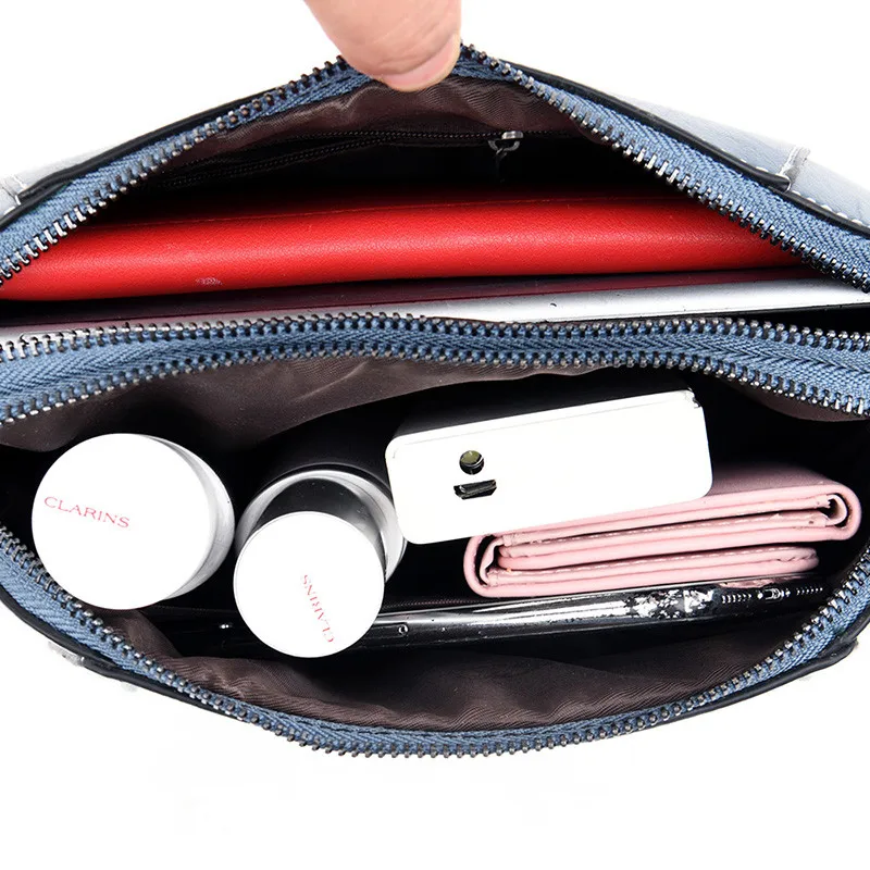 

2020 Winter Women Flap Shoulder Bag Small Classic Leather Female Messenger Handbags Ladies Crossbody Sling Bag Thread Sac A Main