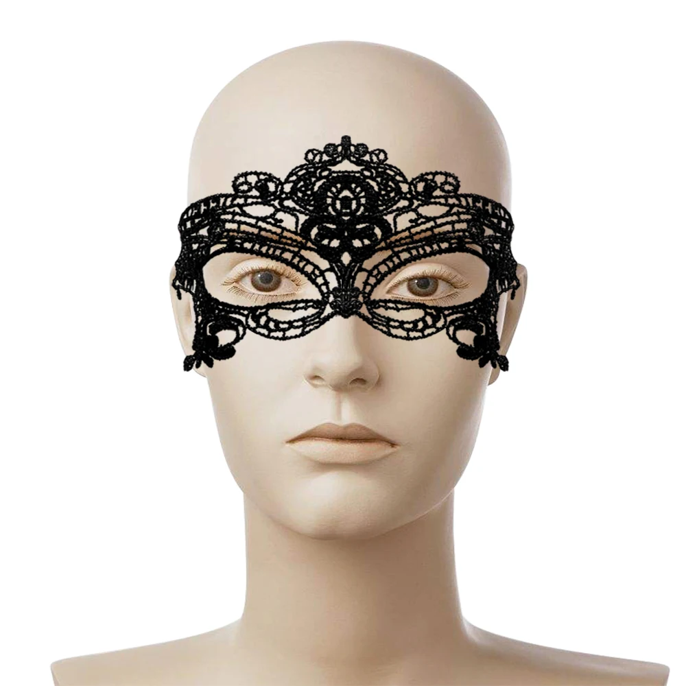 VATINE Черная кружевная маска на глаза для бар Клубные Вечерние игры взрослых