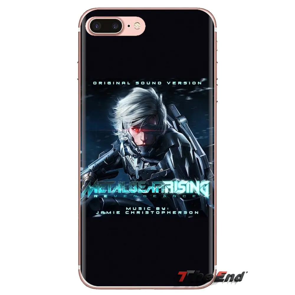 Игра Metal Gear Rising для LG Spirit Motorola Moto X4 E4 E5 G5 G5S G6 Z Z2 Z3 G2 G3 C Play Plus прозрачный мини-ТПУ