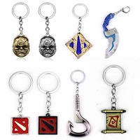 dota 2 keychain pudge toys set new game dota2 weapon sword model talisman props ornaments decor gift for player game fans gift