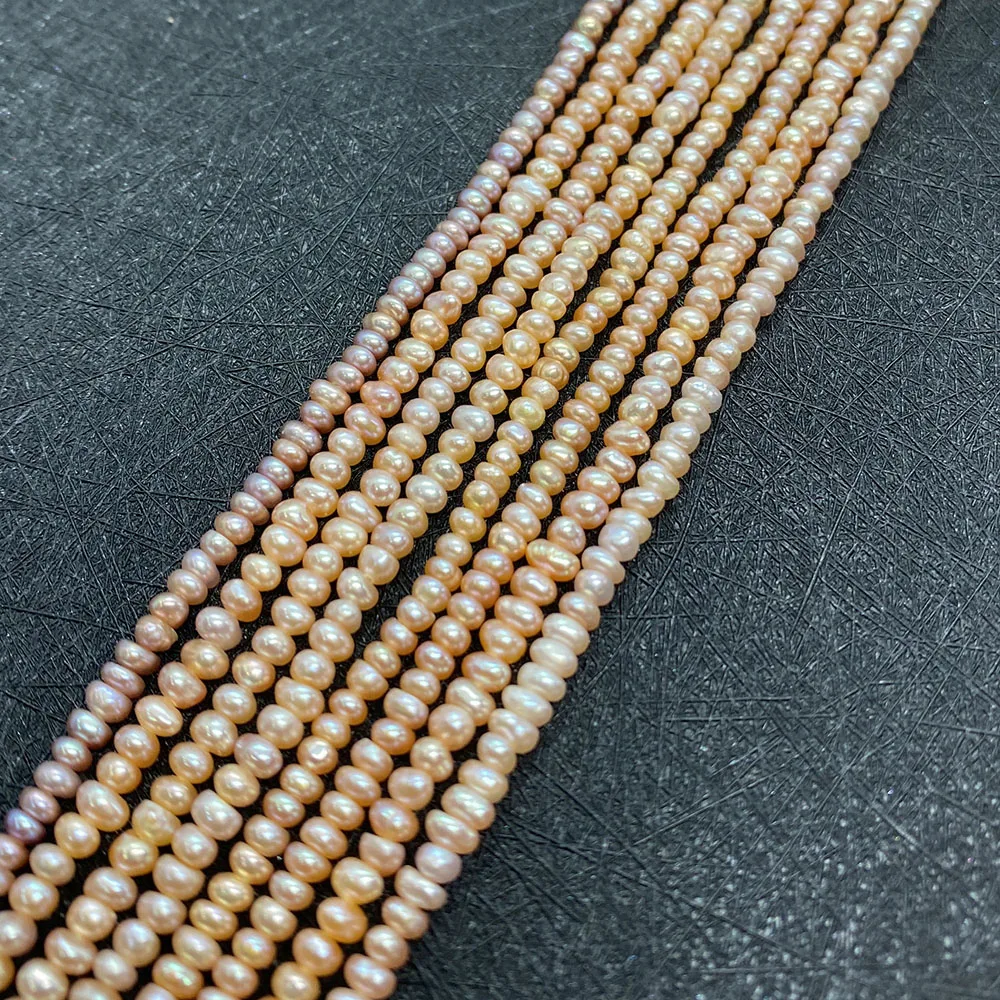 

AAA Grade High Quality Natural Freshwater Pearl Potato Shape DIY Exquisite Ladies Jewelry Necklace Bracelet Length 15.5 Inches