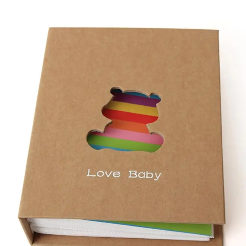 7-дюймовый Карманный фотоальбом 100 шт. для хранения фотографий альбом детей