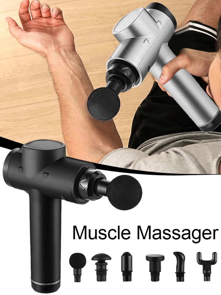 ЕС ручной перкуссионный массажер глубокий тканевый высокой интенсивности