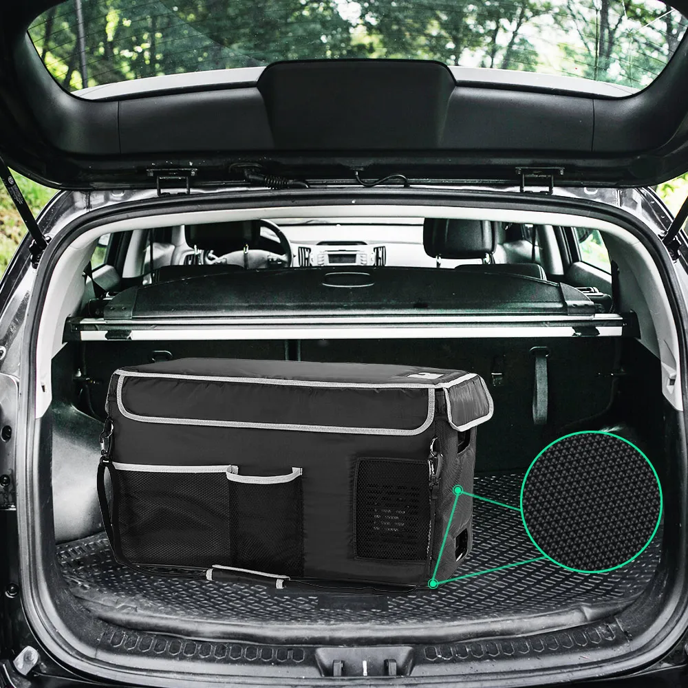 

22L Car Refrigerator Storage Bag 28L Portable Carry Bag for Mini Fridge Keep Cooling Drip-proof