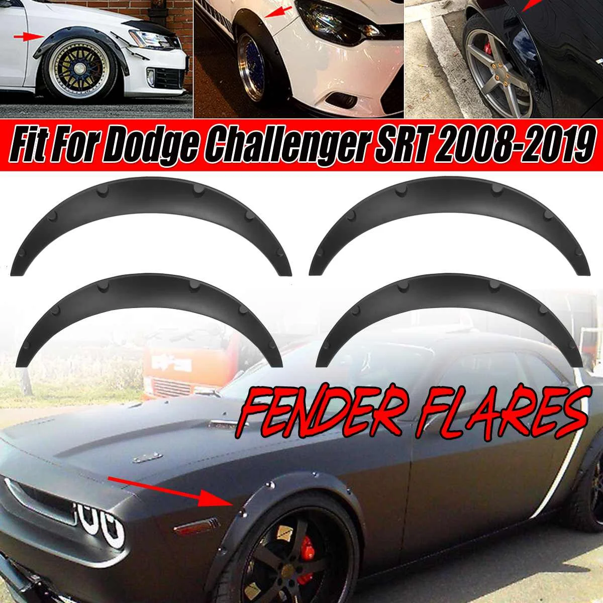 Новые 4x универсальные накладки на крыло автомобильные гибкие для VW GOLF MK5 Mazda 3 Axela 6