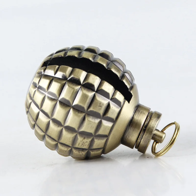 

Waterproof Kerosene Match Lighter Mine Shape Key Pendant Cigarette Lighter Outdoor Survival Gadget