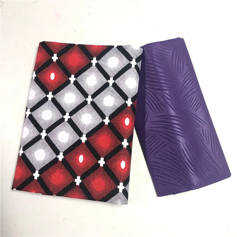 2019 2 + ярда Kente анкарская ткань нигерийский полиэстер Гана Chitenge печать воска