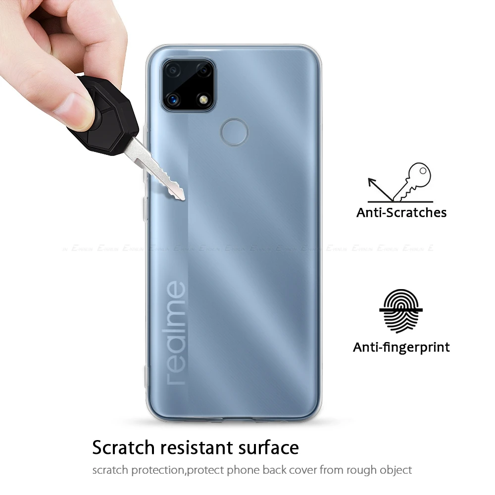 ultra thin clear soft protective tpu case for realme c21y c25s c25 c31 c35 c2 c17 c12 c20 c20a silicone back phone cover free global shipping