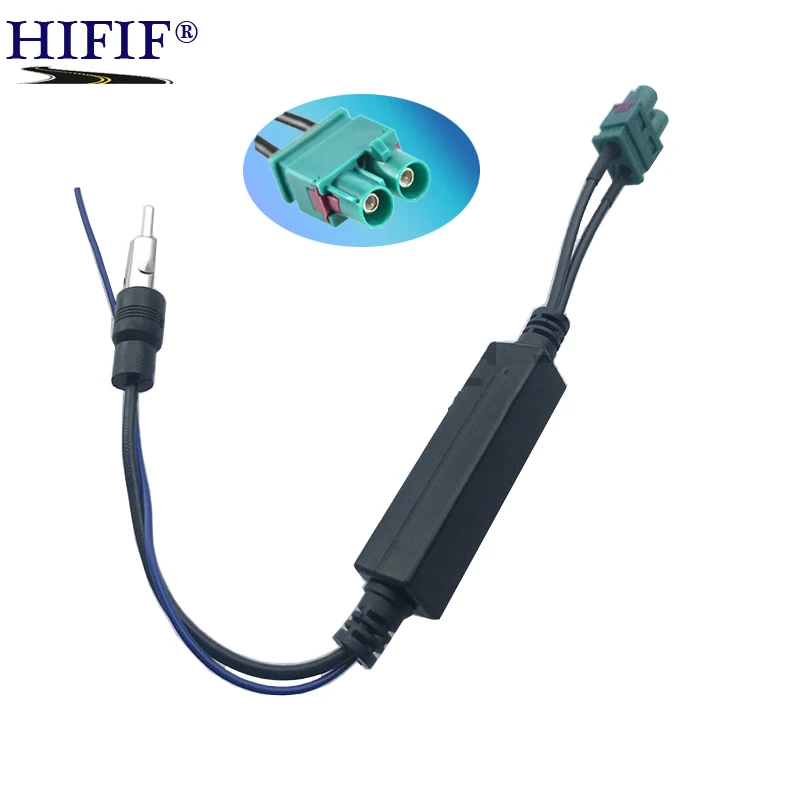 Кабель для радио и аудио внешний аудиокабель двойной разъем Fakra Din Audi/VW/Volkswagen