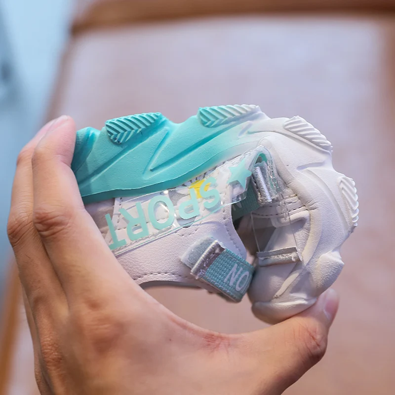 Сандалии для девочек новые корейские летние сандалии мальчиков детские сетчатые