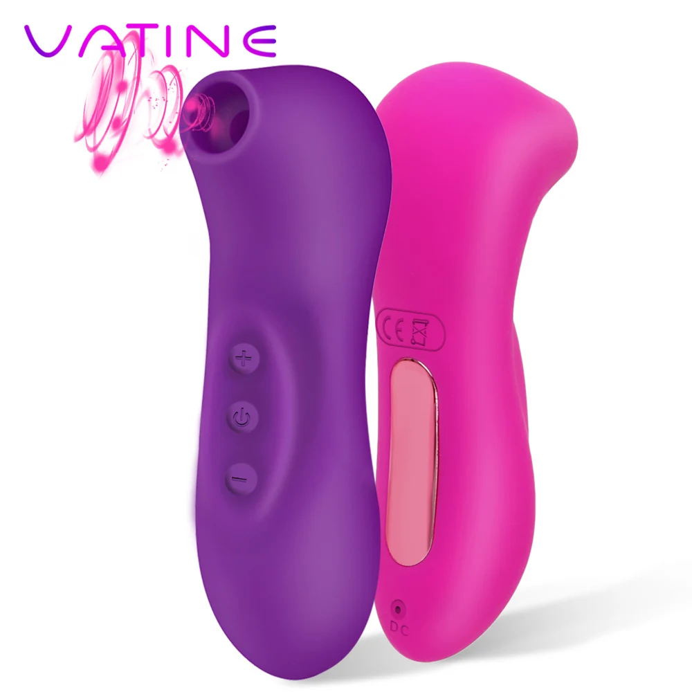 VATINE вибрирующий оральный лижущий язык для минет присосках клитора вибратор
