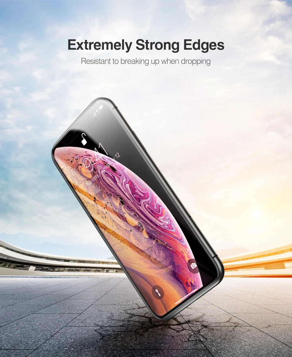 Gusima для iPhone 7 стекло на iPhone 7 6 8plus X 10 XS Max XR 9D закаленное полноэкранное защитное стекло на iPhone 7