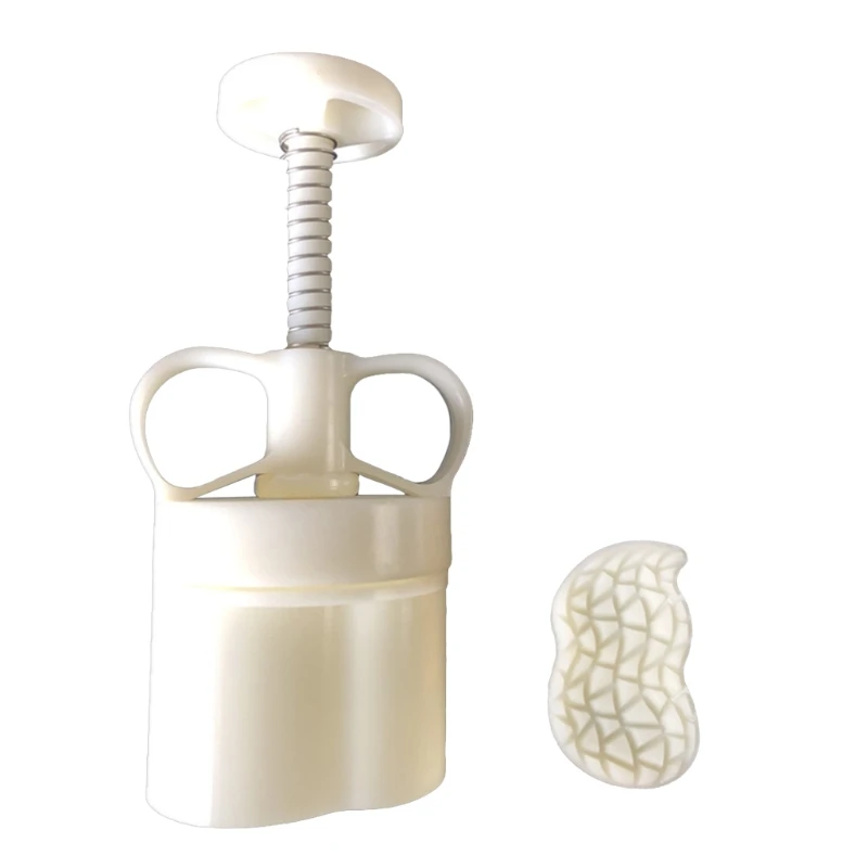 

Mooncake Mold 50g Peanut Stamp Cake Cookie Mould Cutter Hand Pressure Food Grade Baking Accessories