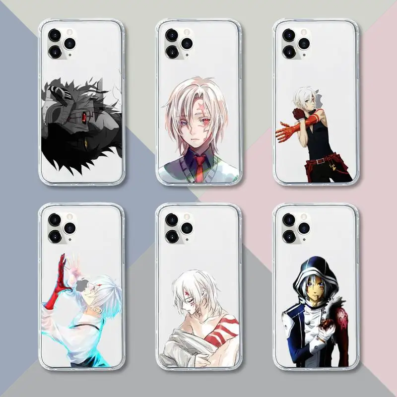

Anime D Gray Man Allen Phone Case Transparent For iPhone 13 12 11 pro mini XS XR X max 5 6 s 7 8 plus Soft Clear Mobile bags