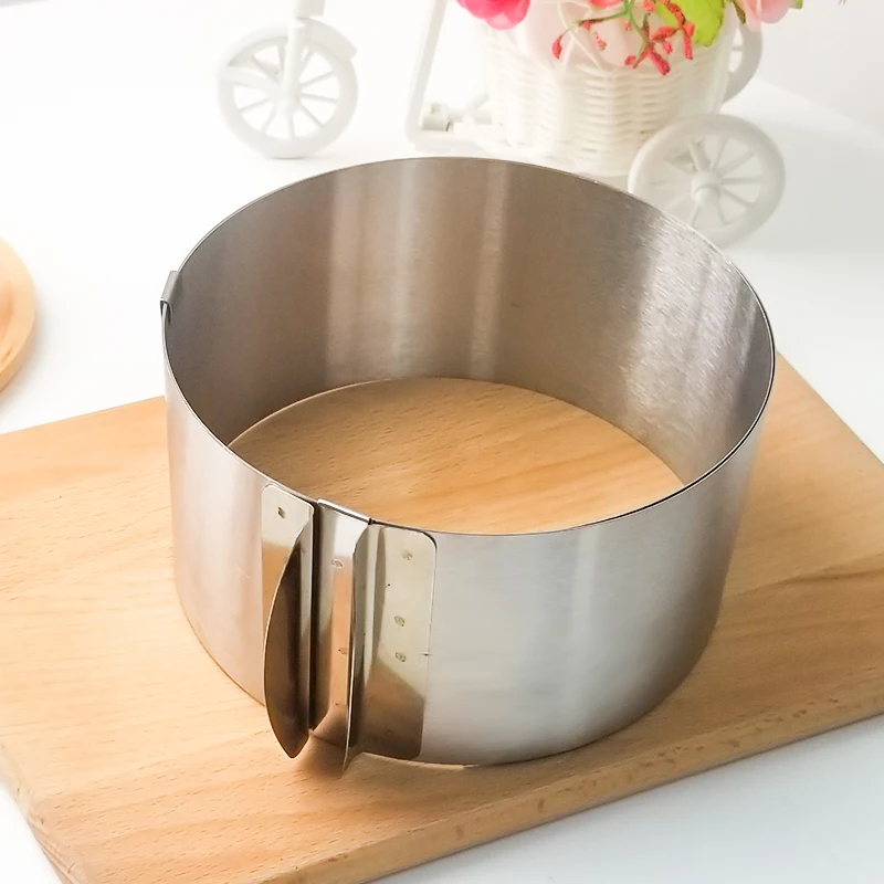 DIY Нержавеющая сталь нож для разрезания торта срез регулируемый круглый хлеб