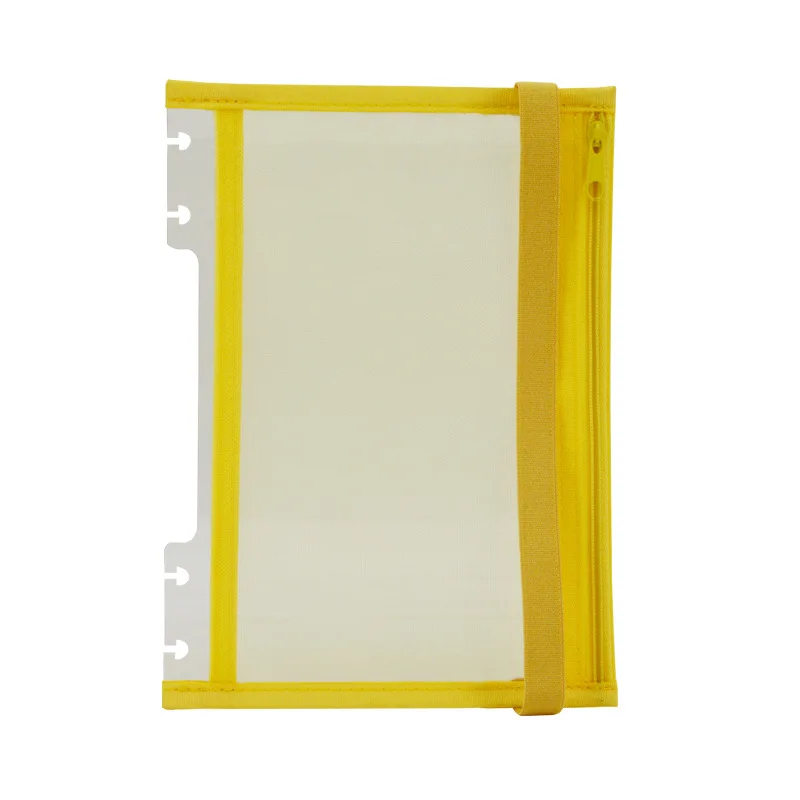 Yellow Fromthenon на заказ, записывающая записная книжка, сумка для хранения Happy planner, Грибное отверстие, сумка на молнии, офисные канцелярские принадлежности - Цвет: Yellow