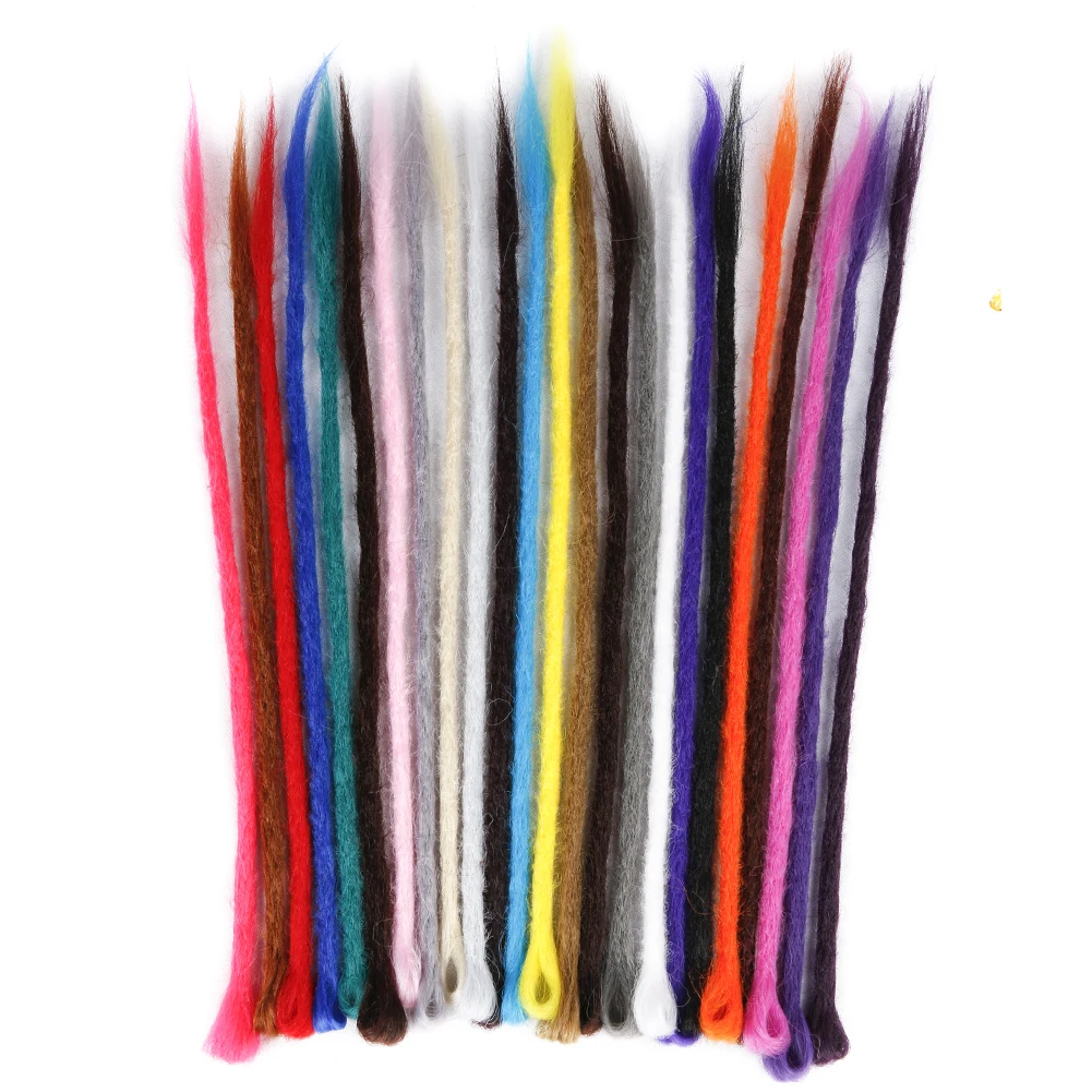 FAVE синтетические мягкие Накладные крючком дреды ручной работы для женщин и